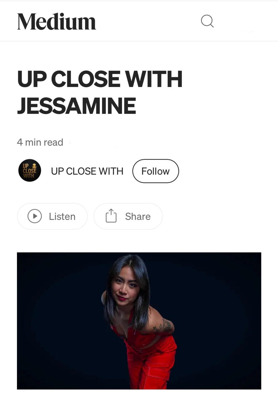 MEDIUM: Up Close with JESSAMINE